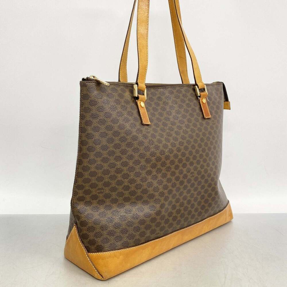 Celine Macadam Tote Bag, Brown Champagne, Women's - Picture 2 of 10